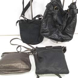 4pc Bundle of Assorted Women's Leather Shoulder Bags alternative image