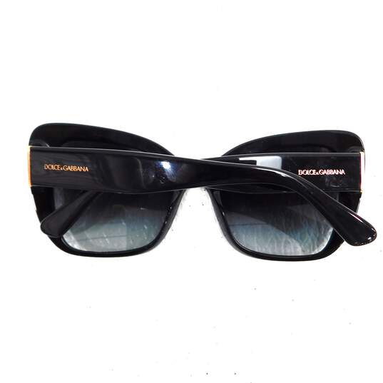 Dolce & Gabbana DG4348 501 8G Black Grey Gradient Women's Sunglasses with Case & COA image number 9