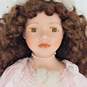 Elizabeth Collector Porcelain Doll w/Stand IOB image number 4
