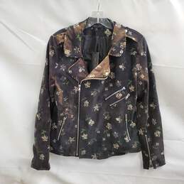 Romeo & Juliet Couture Black Floral Jacket NWT Size M