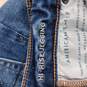 Women's Blue Hi-Rise Jegging Jeans Size 00 Regular image number 6