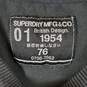 Superdry MFG Co Women Black Graphic Tee Sz 8 image number 3