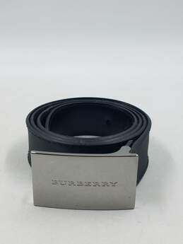 Authentic Burberry Gray Check Reversible Men's Belt 36