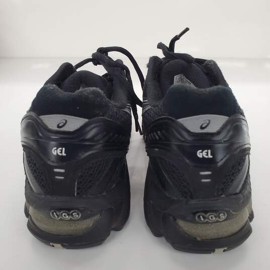 Asics Women's Gel Kayano 17 T150N Black Running Shoes Sneakers  Size 8 image number 4