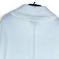 NWT Talbots Womens White Knitted Spread Collar 1/2 Zip Pullover Sweater Size XL image number 4