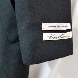 Kenneth Cole Black Wool & Cashmere Blend Coat alternative image