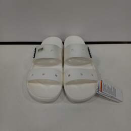 Crocs White Slide Sandals Men's Size 15