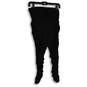 NWT Womens Black Elastic Waist Pull-On Ruched Skinny Leg Ankle Pants Size L image number 2