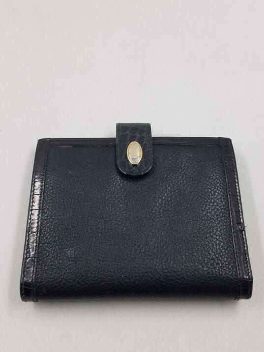 Authentic BALLY Black Bi-Fold Wallet image number 1