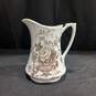Vintage Charlotte Brown By Alfred Meakin Pitcher image number 1