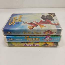 Bundle of 3 Vintage Disney VHS Tapes