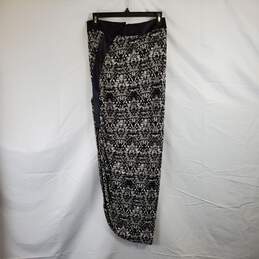 SW3 Bespoke Women Black/Ivory Maxi Skirt Sz S alternative image