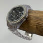 Designer Fossil Silver-Tone Rhinestone Stainless Steel Quartz Wristwatch image number 1