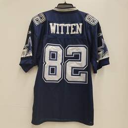 Reebok Men's Dallas Cowboys Jason Witten #82 Blue Jersey Sz. XL (with 50th Year Patch) alternative image