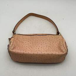 Dooney & Bourke Womens Light Pink Leather Strap Inner Pocket Zipper Shoulder Bag alternative image
