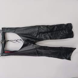 Power Trip Leather Chaps Size Small