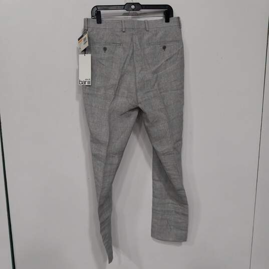 Bar III Gray/Tan Slim fit Dress Pants Size 33Wx32L NWT image number 5