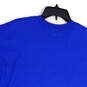 NWT Womens Blue Short Sleeve Crew Neck Graphic Pullover T-Shirt Size Large image number 4