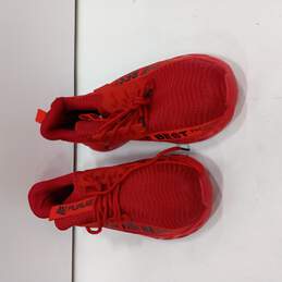 Men's Red Running Sneakers Sz 10.5