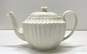 I. Godinger & Co. Tea Pots Lot of 3 Ceramic Ivory White Hot Beverage Tableware image number 6