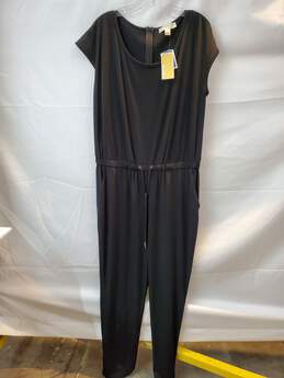 Michael Kors Black Sleeveless Jumpsuit Women's Size XL NWT