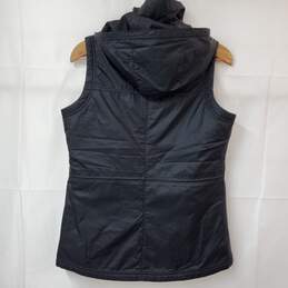 Columbia Black Hooded Full Zip Vest Women's M alternative image