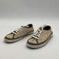 Womens Edith A1244 Brown Beige Lace Up Low Top Sneaker Shoes Size 5.5M image number 2