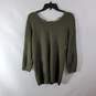 New York & Company Women Green Sweater XL NWT image number 1