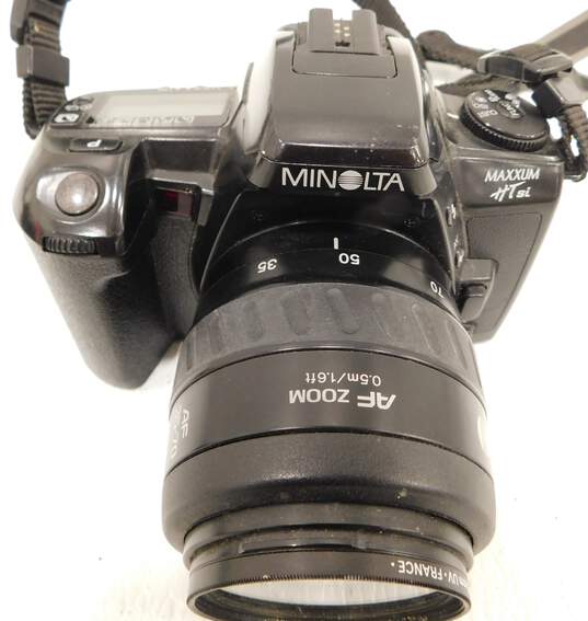 Minolta Brand Maxxum 4 and Maxxum HTsi Model 35mm Film Cameras (Set of 2) image number 11