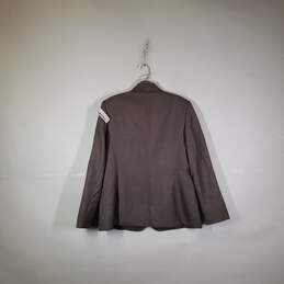 Womens Collared Long Sleeve Single Breasted Blazer Size 14 alternative image