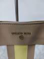 Women's White & Brown Leather Michael Kors Purse image number 2