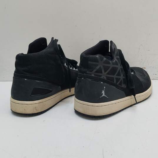 Nike Air Jordan 1 Flight 3 Black Sneakers 706954-002 Size 12 image number 4