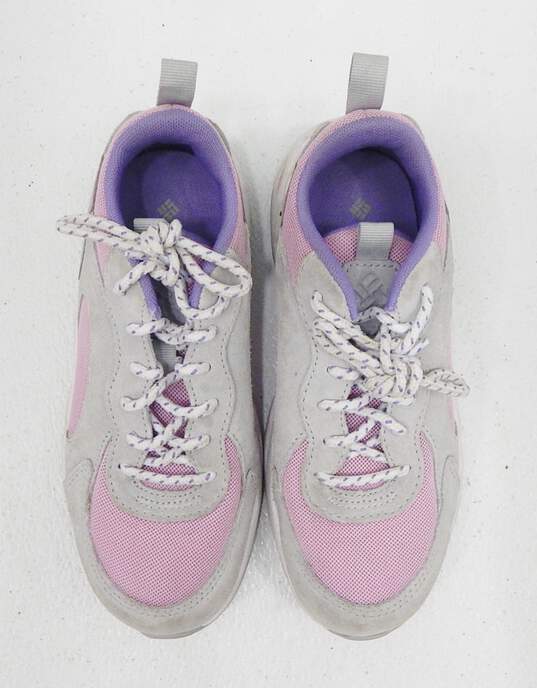 Columbia Purple Gray Athletic Shoes US 3 image number 2
