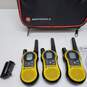 Motorola TalkAbout Two-Way Radio Set MT351R-3 Walkies& 2Double Chargers UNTESTED image number 2