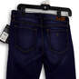 NWT Womens Blue Slim Fit Mid Rise Pockets Stretch Skinny Leg Jeans Size 29 image number 4