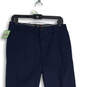NWT Mens Navy Blue Signature Iron Free Khaki Slim Fit Chino Pants Size 29 image number 3