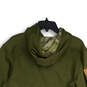 Mens Green Long Sleeve Kangaroo Pocket Pullover Hoodie Size Small image number 4