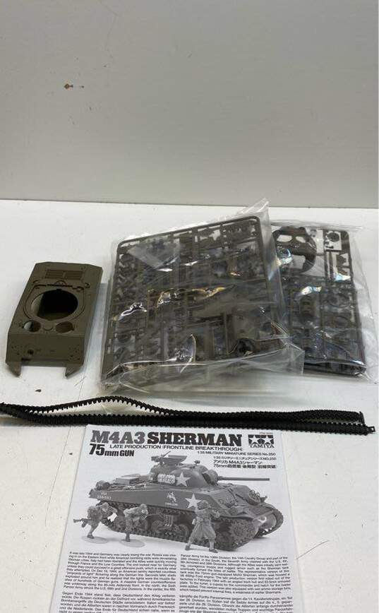 Tamiya 1/35 US Medium Tank M4A3 SHERMAN Plastic Model Kit image number 6
