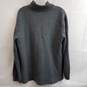 Men's Patagonia Grey Merino Wool Quarter Zip Sweater Size XXL image number 2