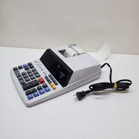 Sharp EL-1197PIII Heavy Duty Electronic Printing Calculator 12 Digit (Untested) image number 1
