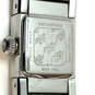 Designer Swarovski 999 986 Purple Crystal Stone Square Analog wristwatch image number 5