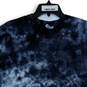 Womens Black Tie-Dye Short Sleeve Round Neck Pullover T-Shirt Size XL image number 3