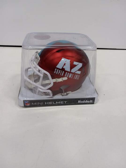 Riddell NFL Mini Helmet-AZ Super Bowl LVII image number 1