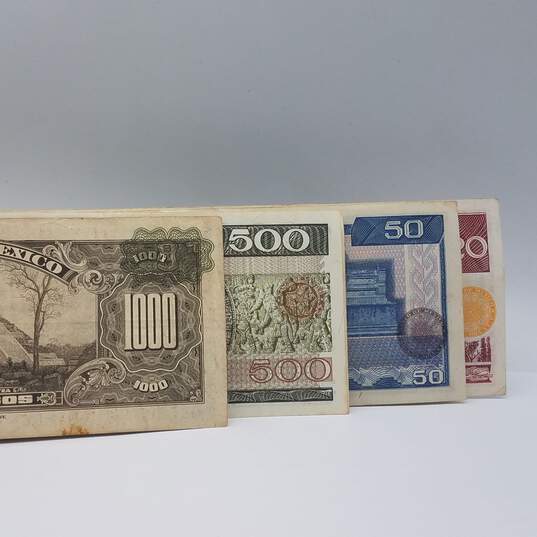 Vintage 1970's & 1980's Uncirculated Mexico Assorted Bank Notes 8.0g image number 1
