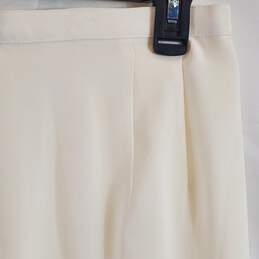 Gianni Women White Skirt Sz 10 NWT alternative image