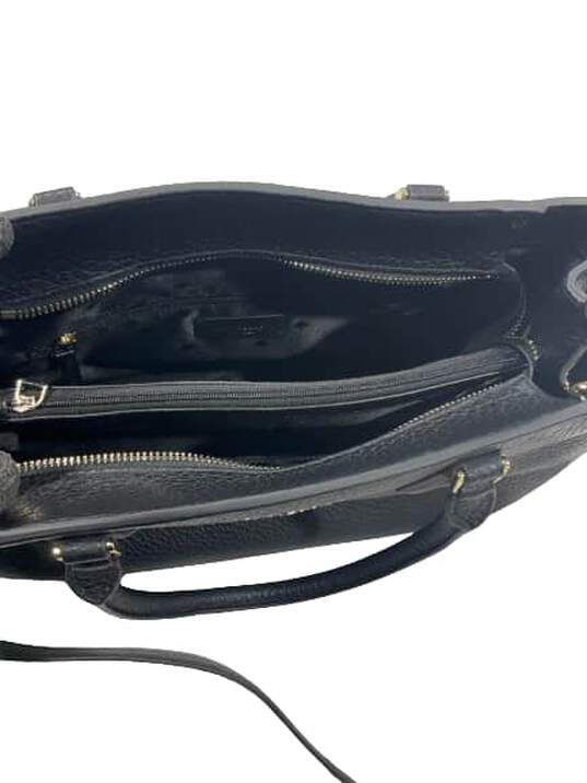 Crossbody Large Leather Satchel Bag image number 3