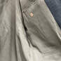 Mens Gray Notch Lapel Pockets Single Breasted Three Button Blazer Size 44 R image number 4