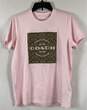 Coach Pink T-shirt - Size SM image number 1