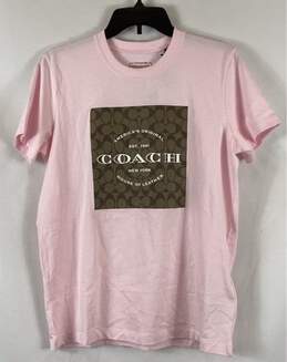Coach Pink T-shirt - Size SM
