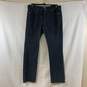 Women's Dark Grey Levi's 505 Straight Fit Corduroy Jeans, Sz. 12M image number 2